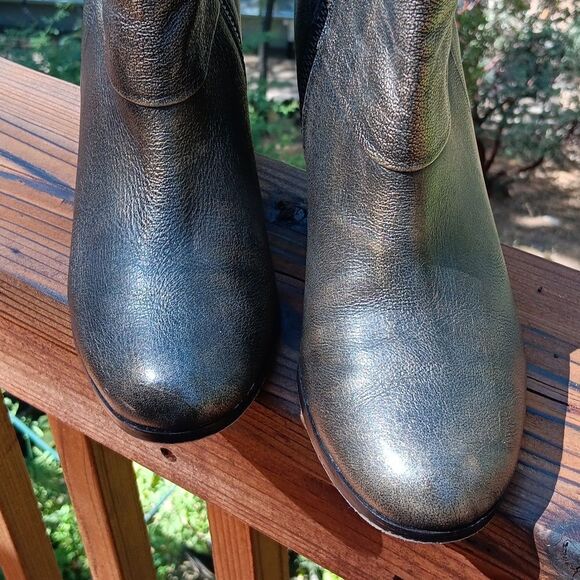 Cole Haan Black Brush Off Metallic Cassidy Bootie - Picture 2 of 16